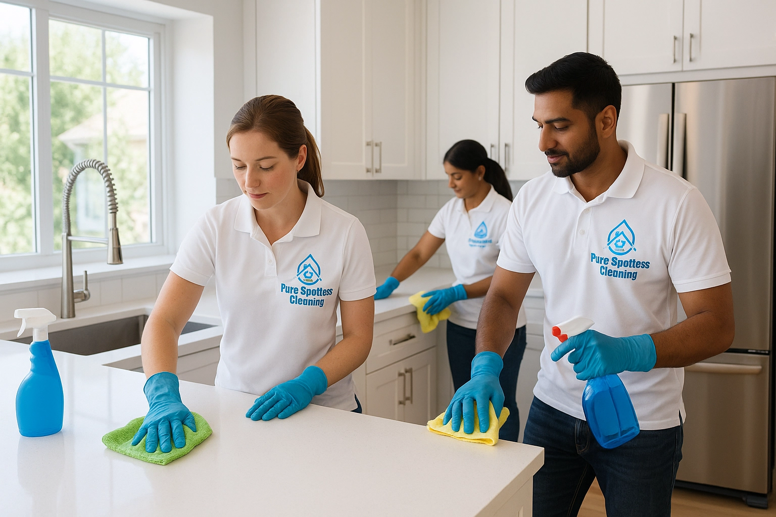 Kitchening cleaning