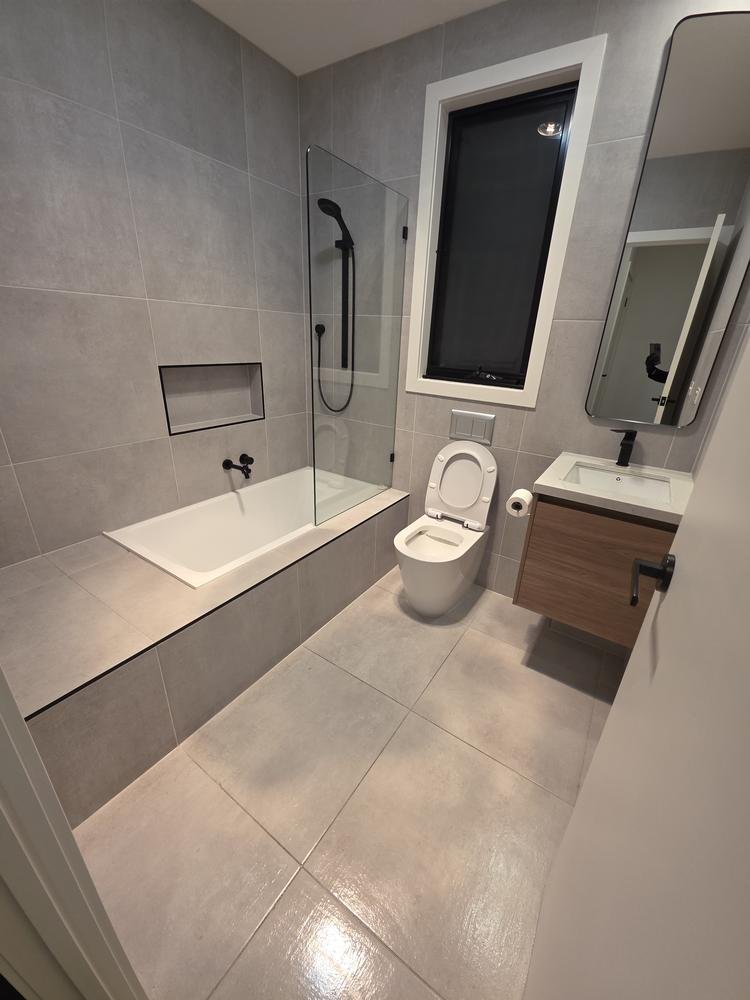Bathroom after cleaning